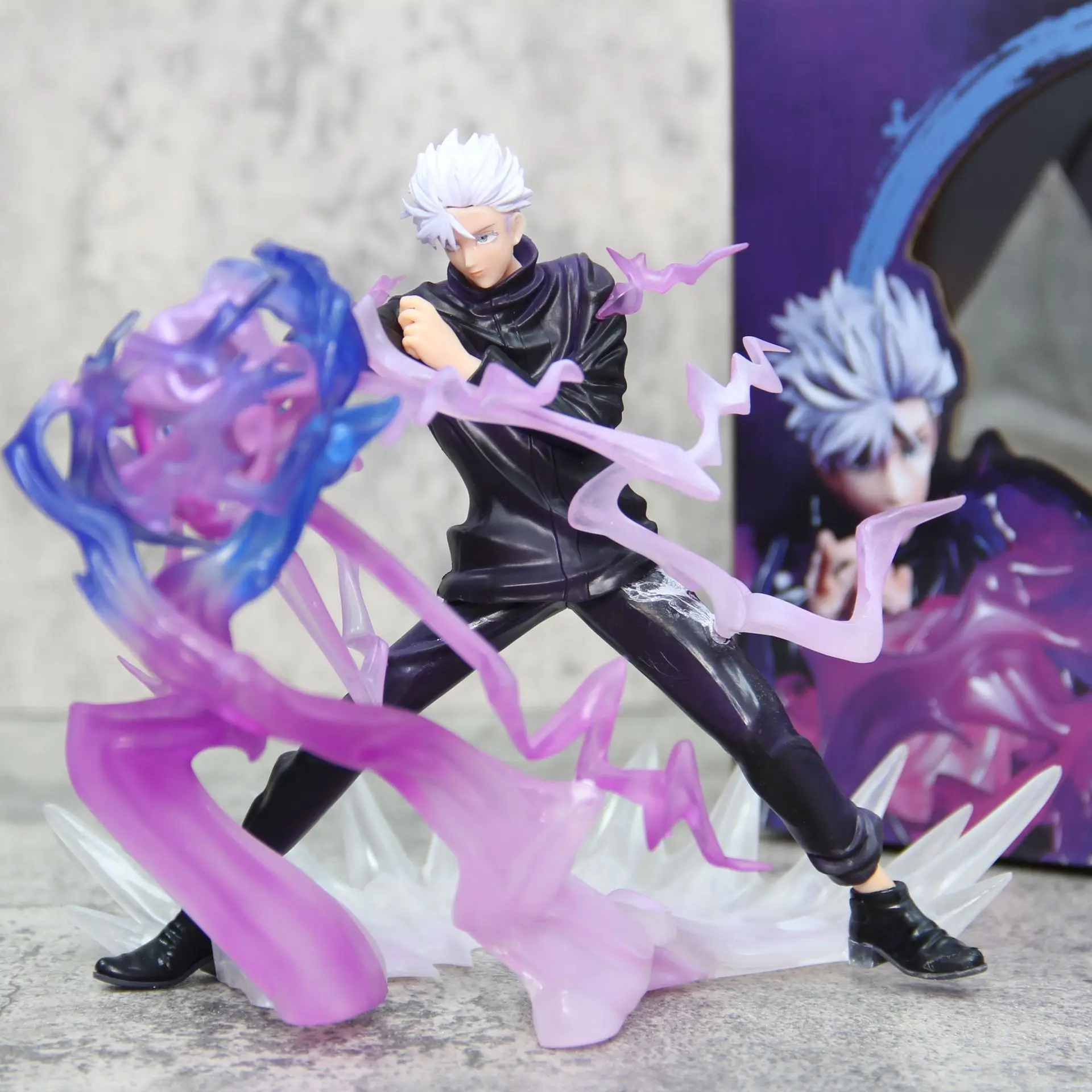 

Jujutsu Kaisen Figure 18cm Gojo Satoru Figure Gojo Figurine Pvc Statue Model Ornament Collection Anime Toys Dolls Kids Gifts