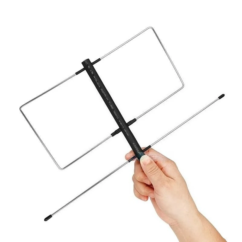 433MHz Handheld Yagi Antenna 6dBi High Gain Radio Station+UV Dual Band Long Range Directional Signal Reception 1m Cable RG174