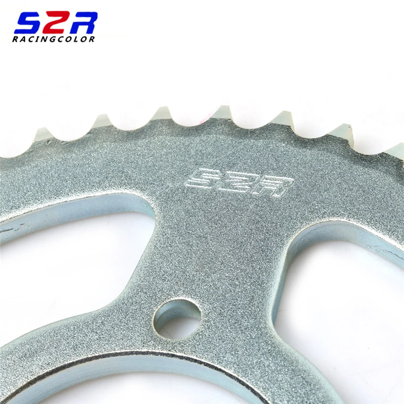 S2R Motorcycle Rear Sprocket Driven 45T for YAMAHA YBR125 YBR YB 125 CRUX 100 Original Parts 44 45 Teeth Moto Spare Part