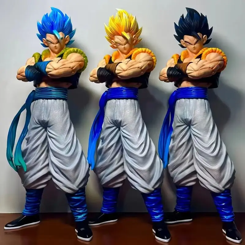 Figuras de Dragon Ball GT Gogeta DBZ de 30cm, figuras de acción de Super Saiya, figura de Manga, estatua de Anime GK, modelo periférico, juguetes, regalo para niños