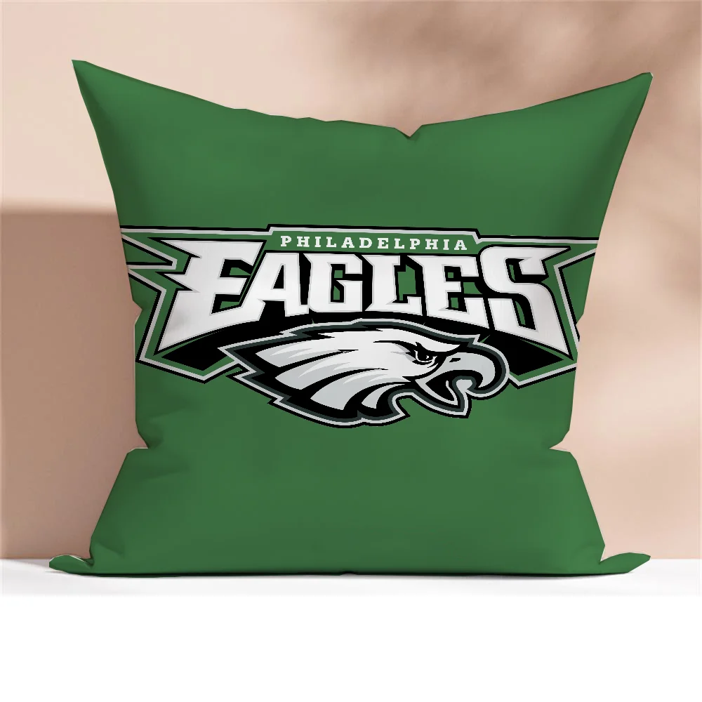 Luxury Living Room Decoration Philadelphia- Eagles Decorative Pillowcase Throw Pillow Covers Home and Decoration Cushion Cover