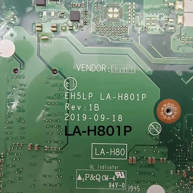 For Acer Aspire A515-43 Laptop Motherboard EH5LP LA-H801P DDR4 Mainboard 100% Tested OK Fully Work Free Shipping