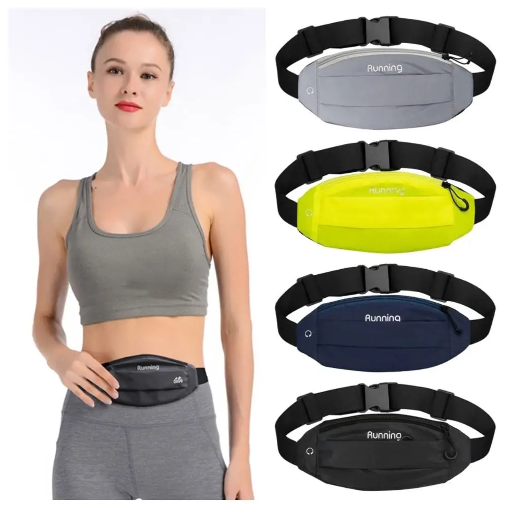 

Fitness Bag 7 Inch Reflective Running Bag Waterproof Elastic Sports Waist Bag Portable Close Fitting Mobile Phone Bag Traveling