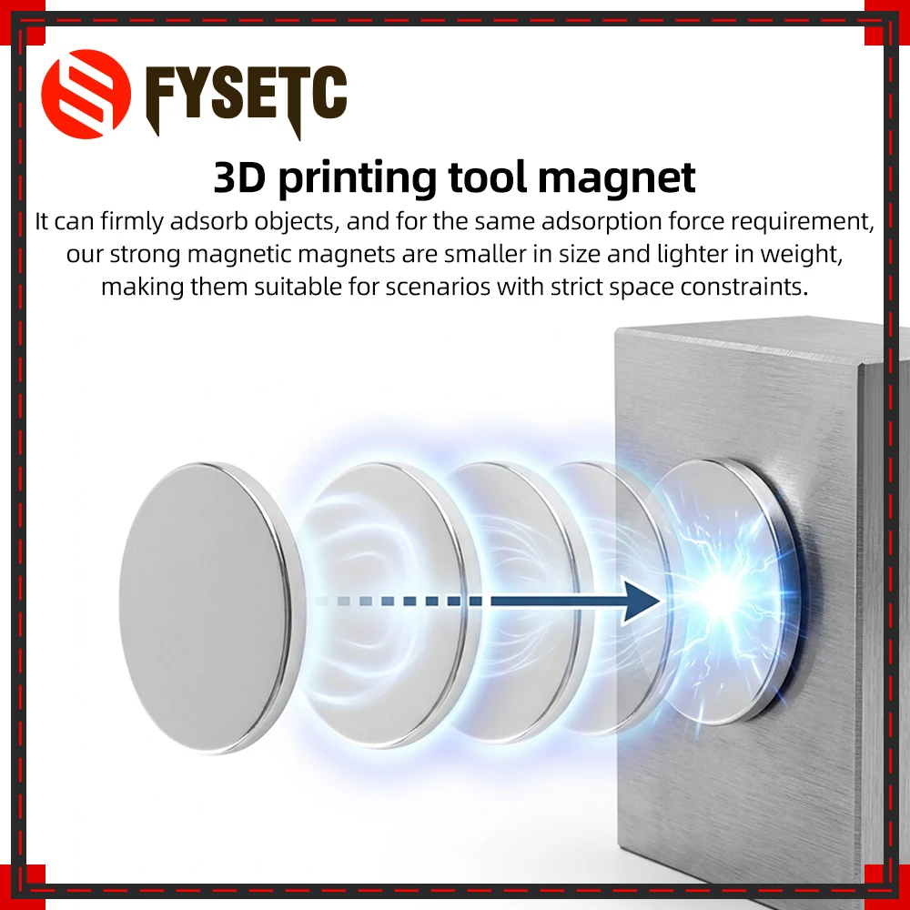 

Магнит для 3D-печати: высококачественный, надежно фиксирующий объекты, для деталей 3D-принтеров
