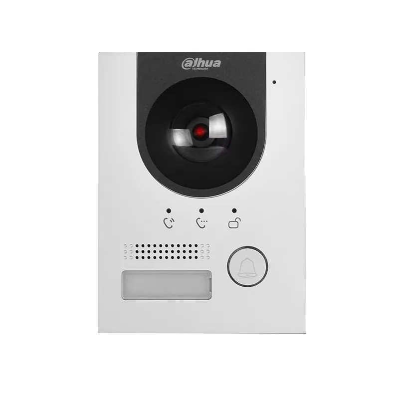 VTO2202F-P-S2 Умный 2-проводной видеодомофон, 2-мегапиксельная камера «рыбий глаз», удаленная разблокировка через приложение, контроль доступа, PoE, для виллы
