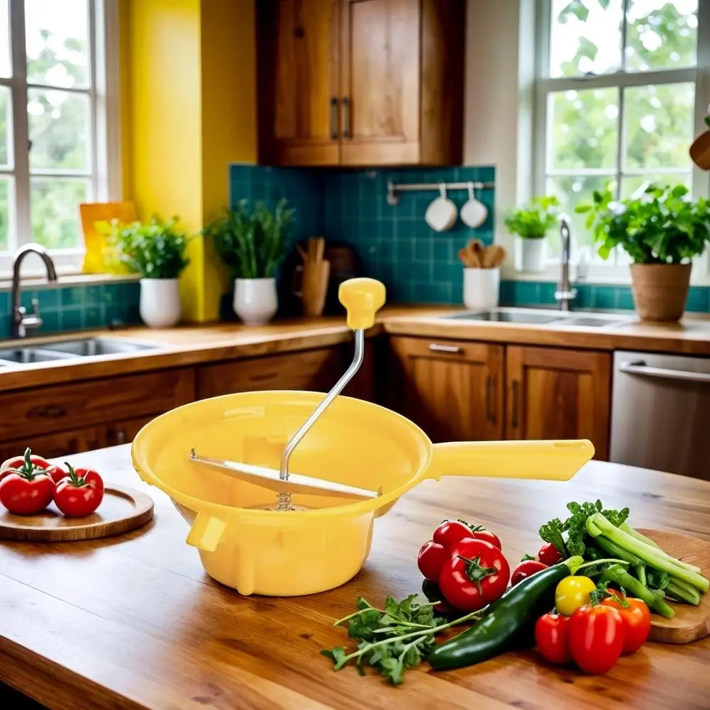 

Food Mill for Vegetable Cutter Food Mill Hand Cutter Milling for Tomato Sauce H3P4