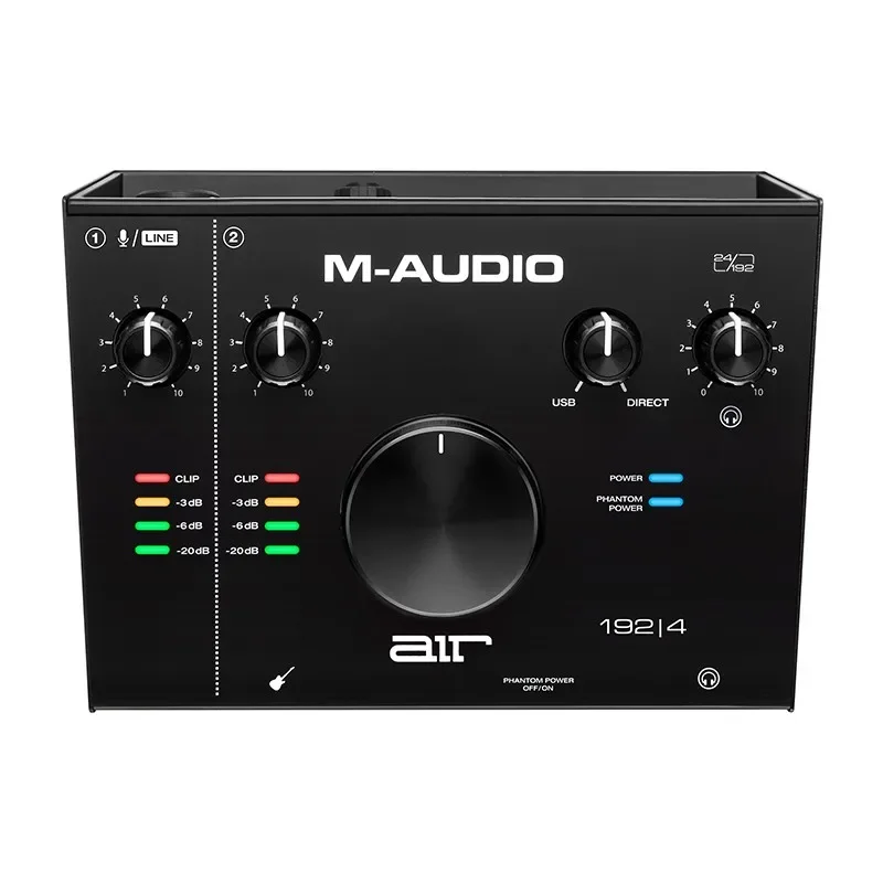 

M-AUDIO AIR 192-4 Recording Sound Card 2 In 2 out Professional Audio Interface Recording Studio USB Sound Card