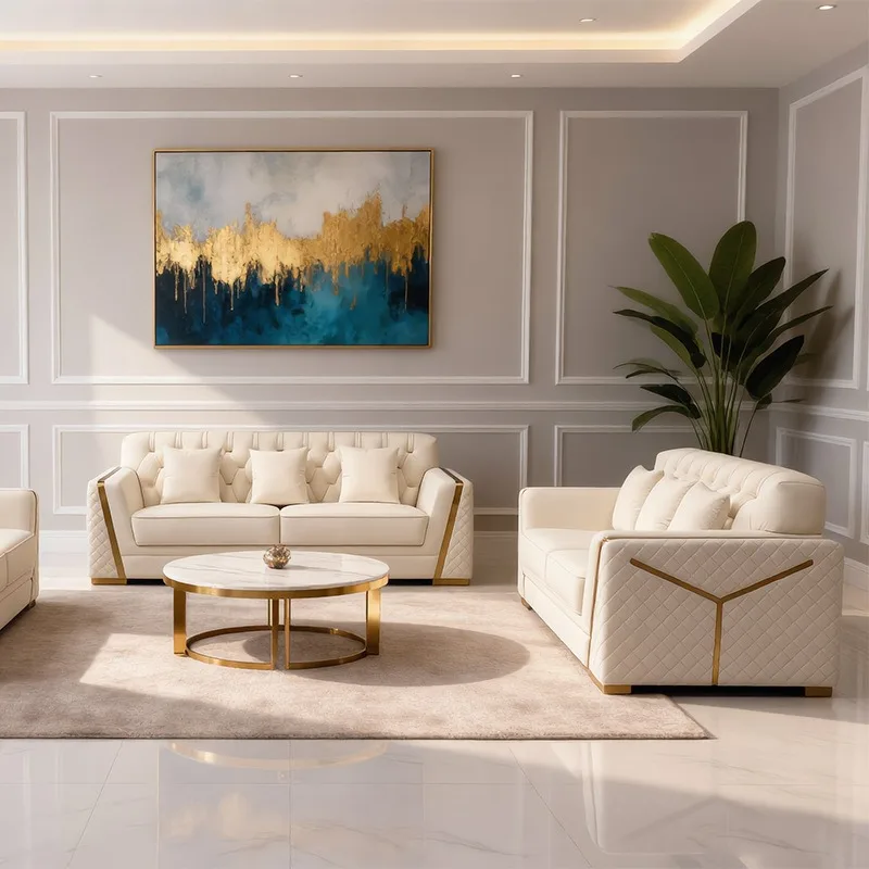 Guest sand high-end luxury Hong Kong-style gingham mold sand combination
