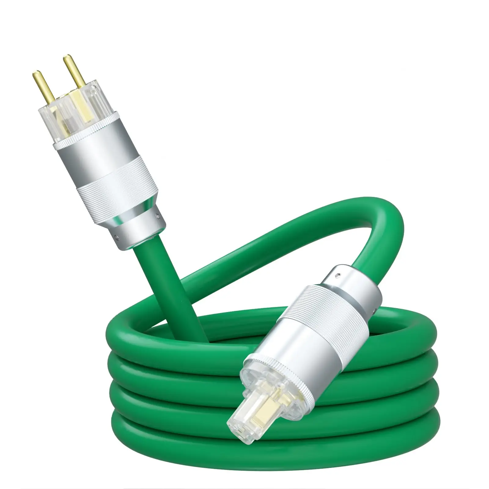 

Preffair Audiophile Power Cable AC European OFC Gold-Plated High-End Power Cable 12AWG 125V15A 3-Pin IEC320-C15