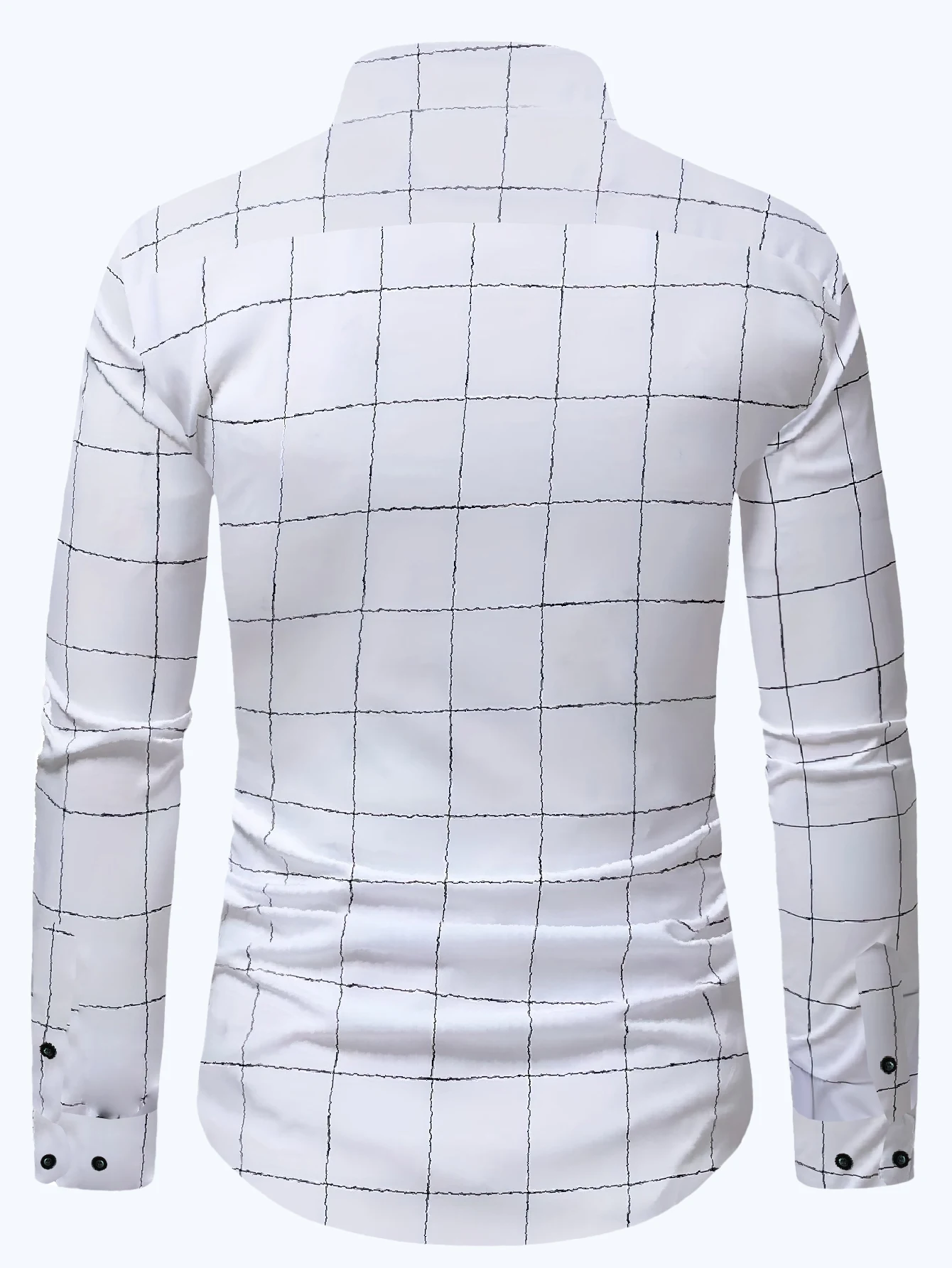 FGKKS 2024 Outdoor Casual Shirt For Men Plaid Slim Fashion Top High Quality Design Selling Business Shirt For Men