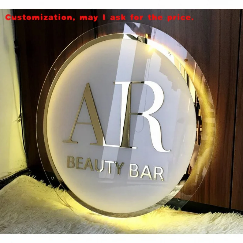 custom.Shop Name Board Designs Acrylic Signs Backlit Letters Smoke Shop Custom Led Sign Business Sign Outdoor