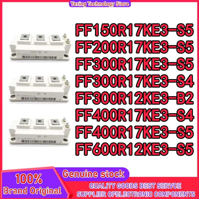 

FF150R17KE3-S5 FF200R17KE3-S5 FF300R17KE3-S5 FF300R17KE3-S4 FF300R12KE3-B2 FF400R17KE3-S4 FF400R17KE3-S5 FF600R12KE3-S5 MODULE