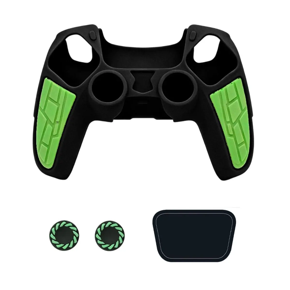 update. Silicone Case for PS5 DualSense Controller with Thumb Grip Caps Kit Soft Protective Case Special Edition Series view 2