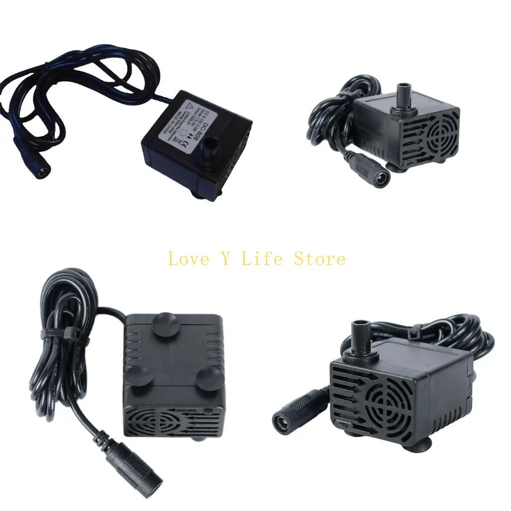 

L74C With для 9V 12V 500L/H 4-5W Погружаемый на насос водяной насос Солнечный безмолковой моторный водяной насос для