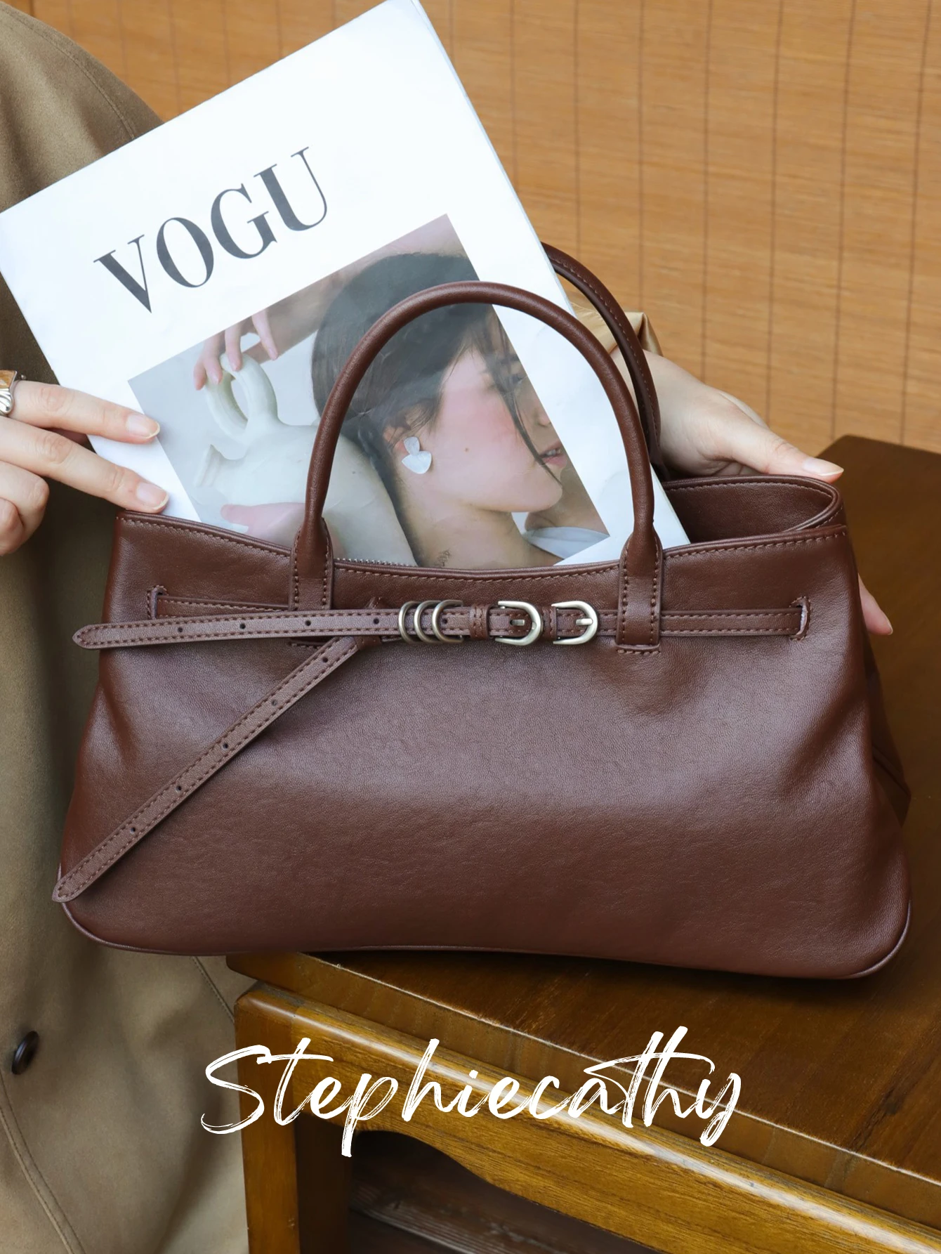 

SC женская сумка с верхней ручкой, элегантная сумка-тоут из натуральной кожи, модная сумка с пряжкой на ремне, украшение через плечо, кошелек на каждый день для поездок на работу