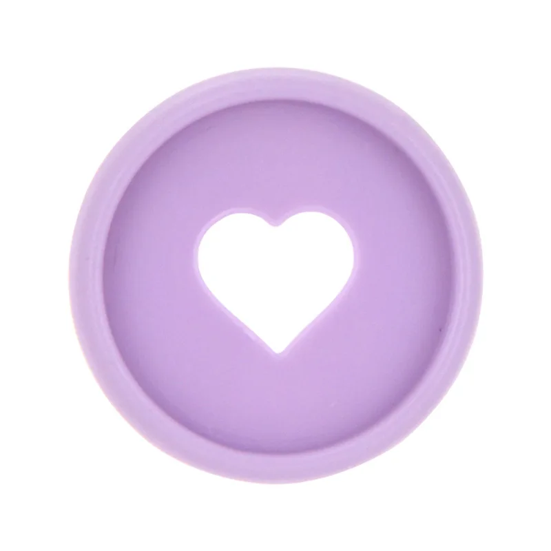 24Mm/1 Inch DIY DISCBOUND Đĩa 50/100 Viên Hình Trái Tim Liên Kết Accessorries Discbound Đĩa Lập Kế Hoạch Tự Làm máy Tính Xách Tay LF19-308