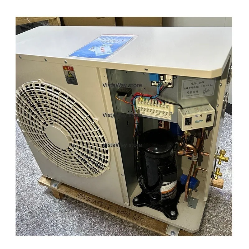 Hot Sales Best Price 3HP 6HP 380V Electric Scroll Compressor Unit for Refrigerator Compact Freezer Cooling System Core Pump
