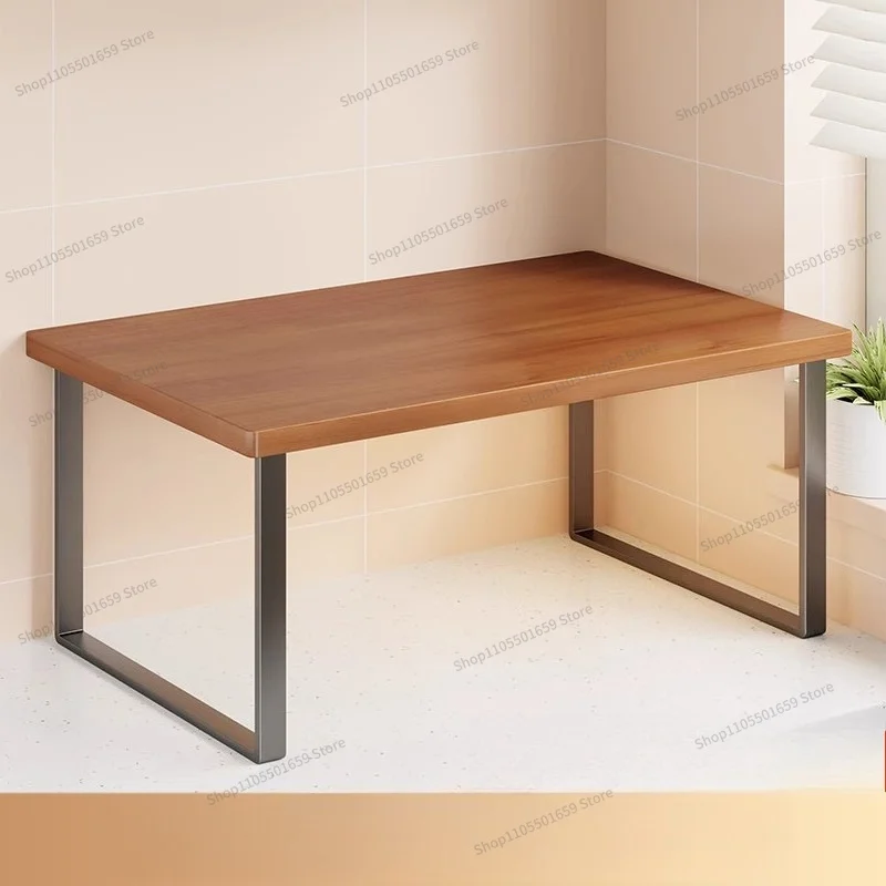 For Kitchen Microwave Oven Rack, Cabinet Seasoning Storage Layered Rack, Countertop Rice Cooker Multi-functional Bracket