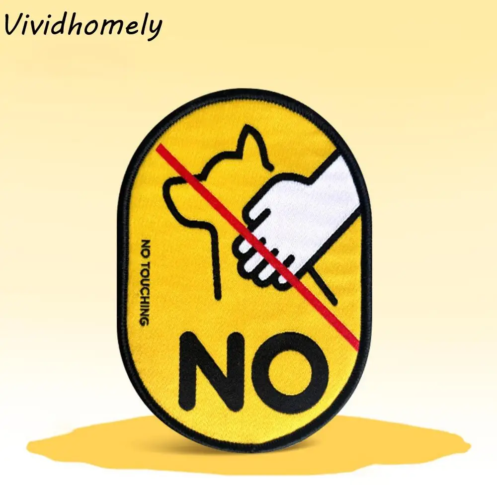 

Waterproof Pet Social Stickers Cartoon Decorative Dog Identity Decals Double-sided Dog Social Reminder Sticker Veterinary Visit