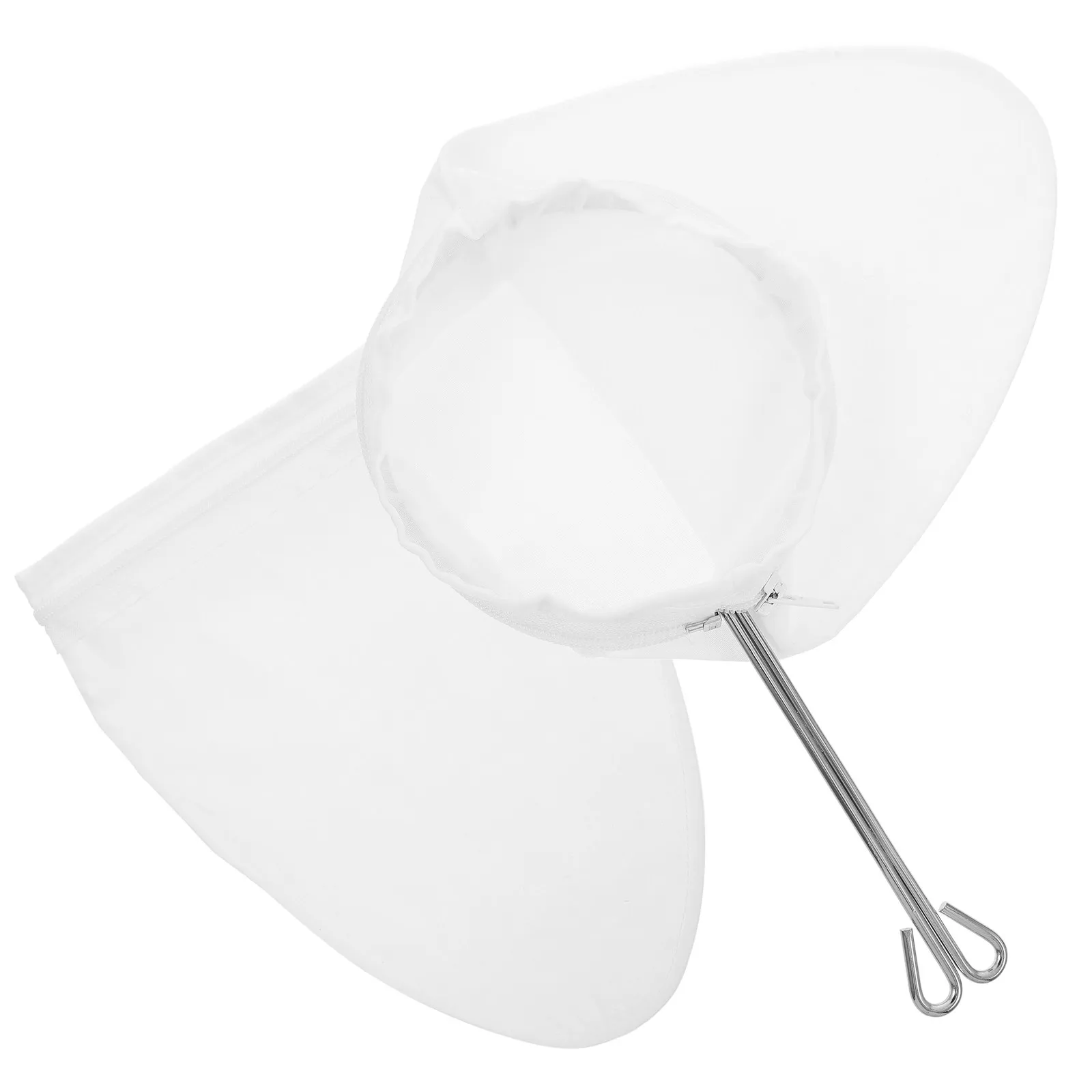 3Pcs Tea Filter Bag with Stainless Steel Handle Cotton Inner Layer Dense Thick Filter for Pure Flavor Coffee Tea Brewing
