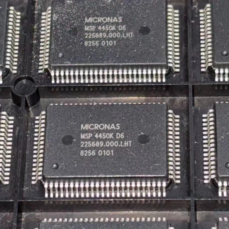 MSP4450K Multi-Standard Sound Processor IC for Analog TV, Supports NICAM, I2C Control, Volume/Balance/Bass/Treble Control