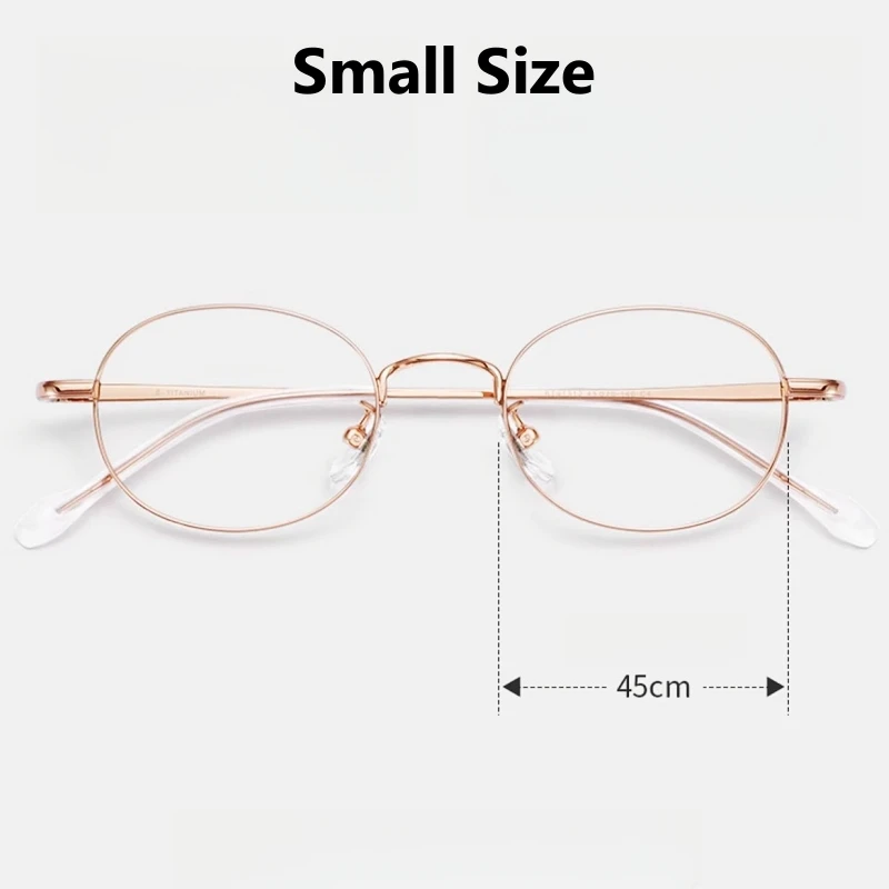 OLLYMURS Retro Oval Titanium Alloy Glasses Women Fashion Small Face Wide Edge Design Optical Prescription Eyeglasses Frame 2017