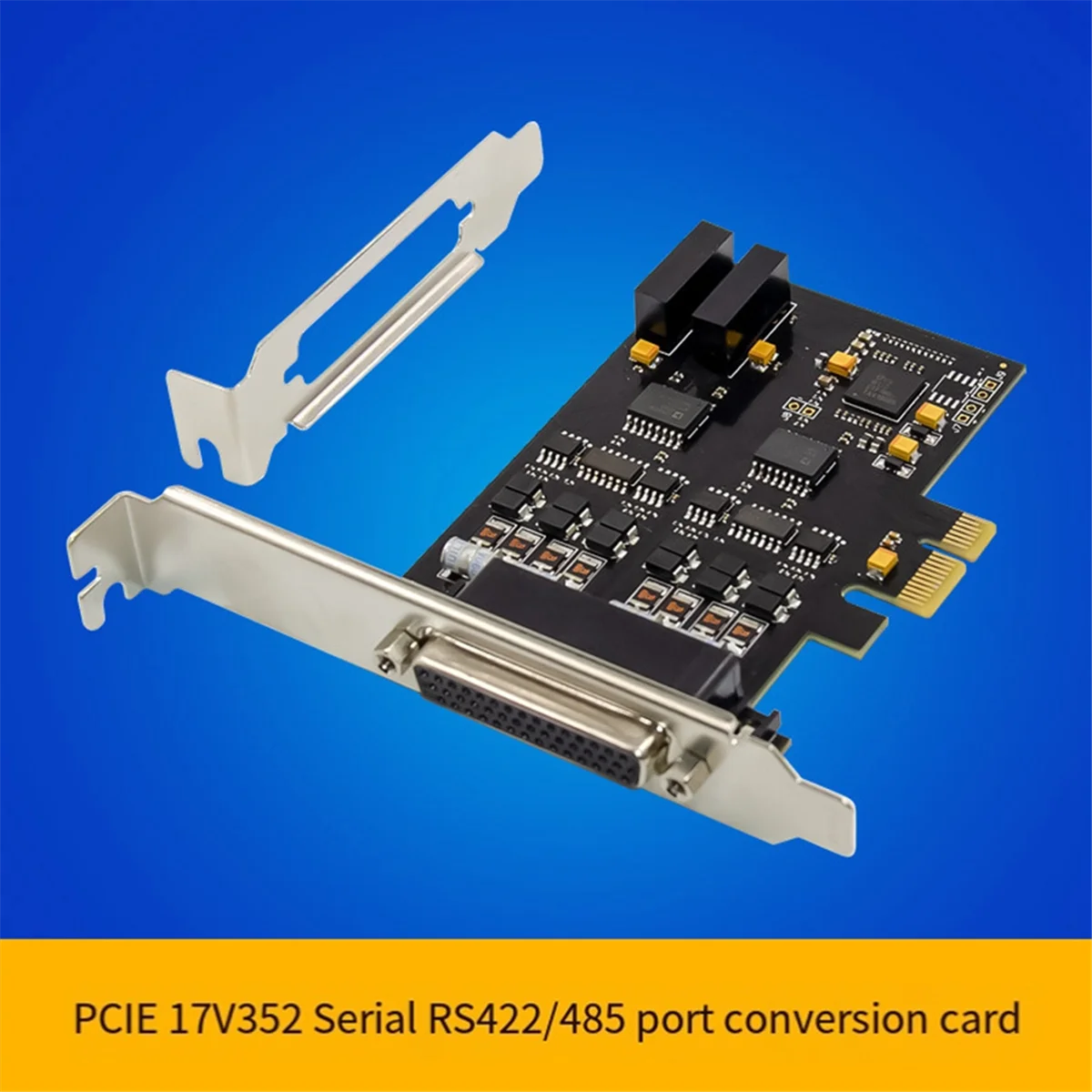 Control Card ST335 PCIe X1 17V352 2S Industrial RS232/RS485 Multifunctional Convenient Communication Control Card