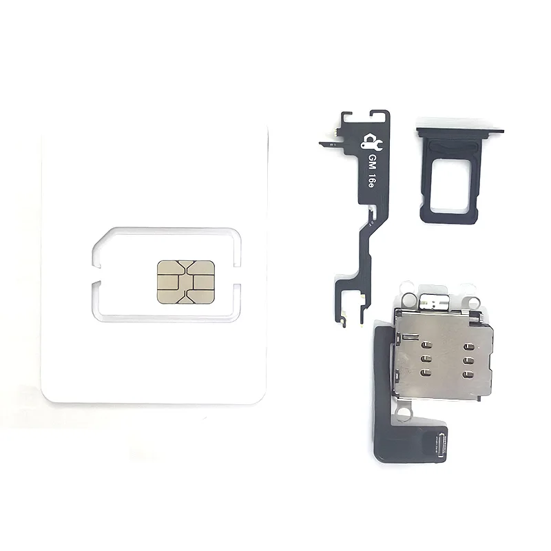 For iPhone 16E 17E US Version Supports Dual SIM Card Modification Flex Cable Esim To Physical Card TMSI Unlocking Solution