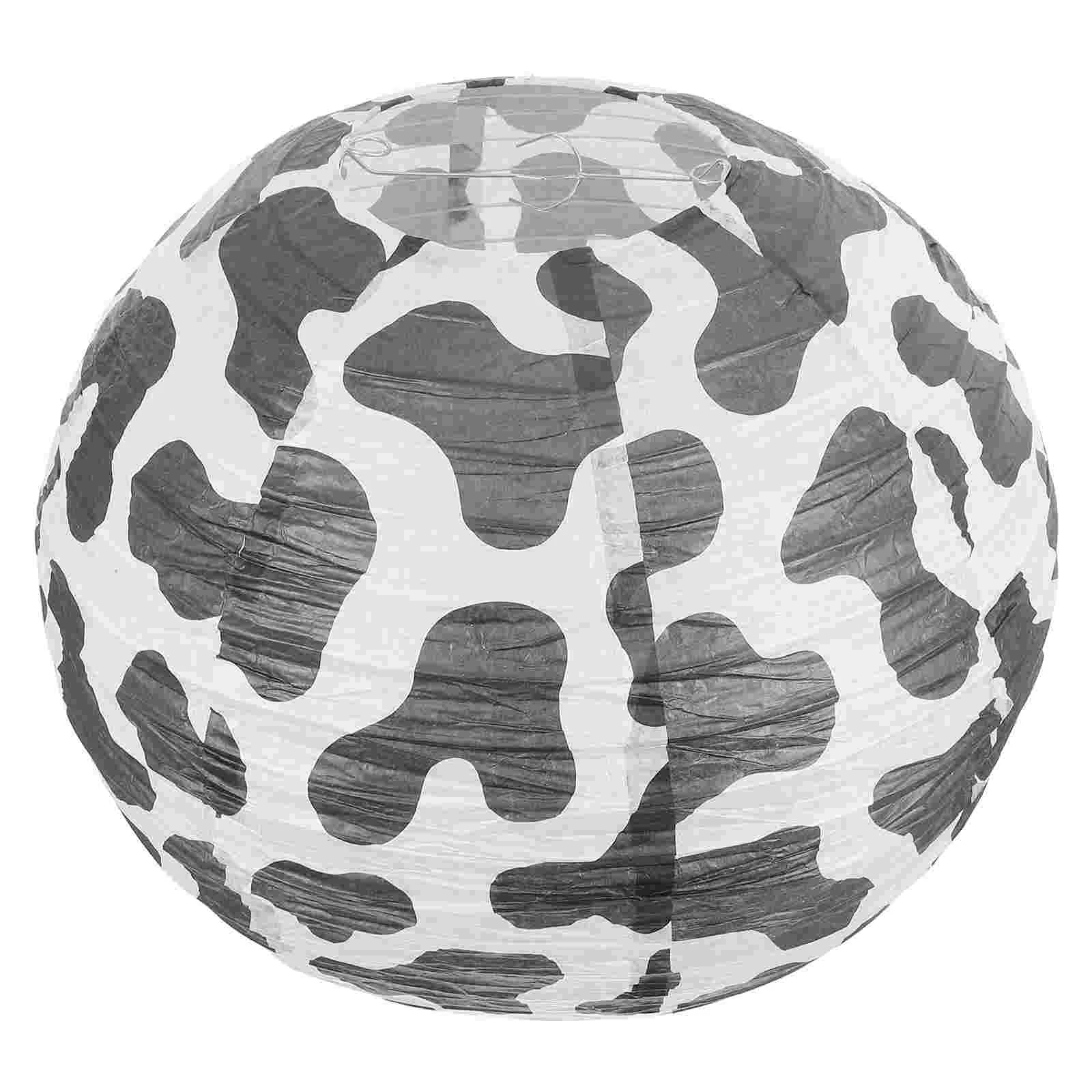 

Paper Lantern Barn Decorations Animal Hanging Lanterns Party Wedding Round Oriental Farm Supplies Chinese Child