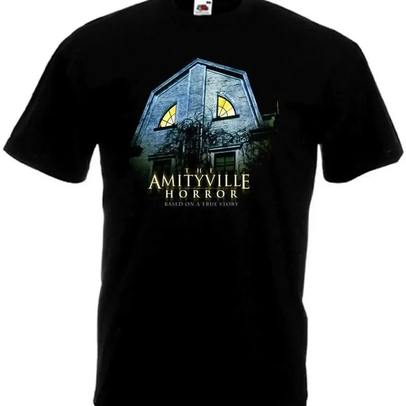 

The Amityville Horror v4 T shirt black movie poster all sizes S 5XL