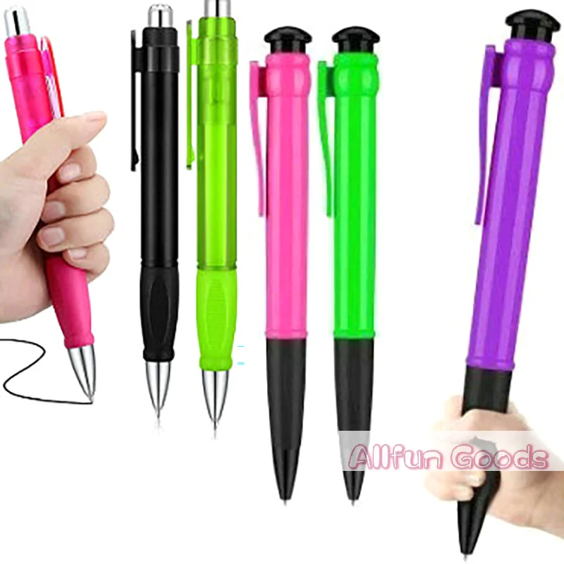 28.5cm Oversized Giant Ballpoint Pen Personality Stationery School Props Gifts Big Giant Gel Pen Neutral Pen Writing Supplies