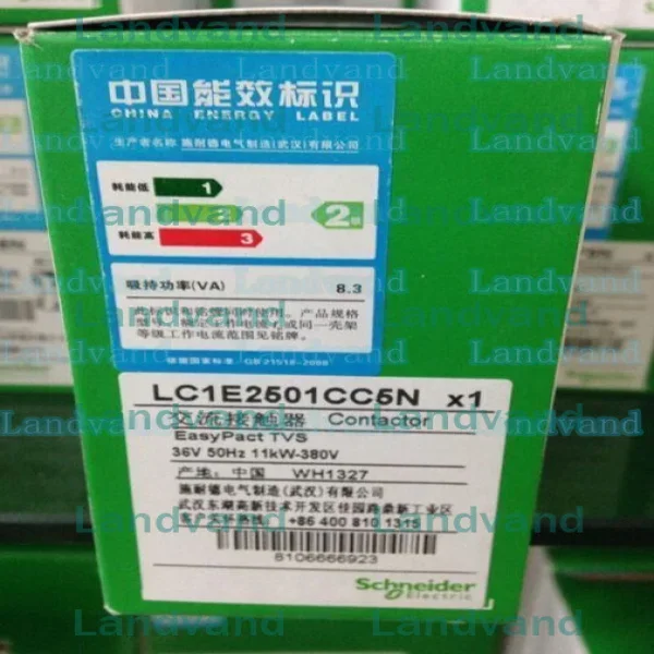 

2026 Lc1-e2501cc5n Lc1e2501cc5n Ac36v Contactor Brand New Original Spot Plc