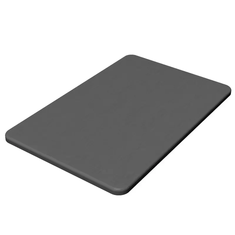 Non Slip Diatom Mud Floor Mat Quick Drying Bathroom Rug Woven Simple Style Toilet Door Mat