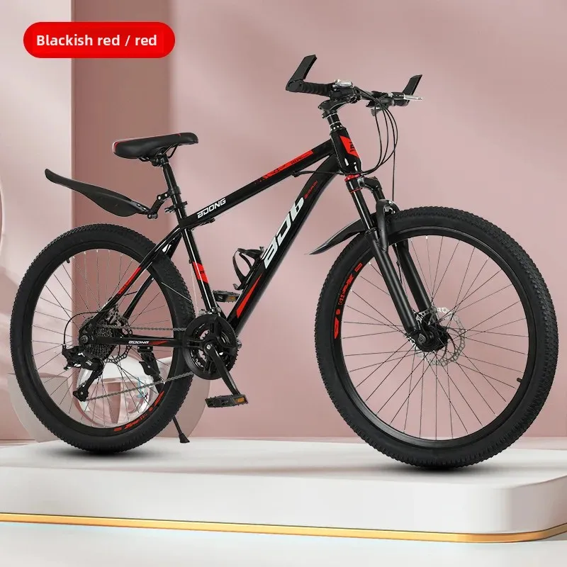 Bicycle 24-inch Mountain Bike Variable Speed Bike Double Disc Brake Bicycle 26-inch Adult Mountain Manufacturer Hot-s
