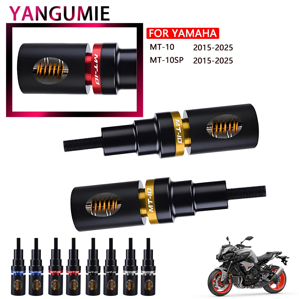 

2015-2025 For Yamaha MT10 MT-10 FZ10 FZ 10 MT 10 Motorcycle Exhaust Slider CNC Frame Sliders Falling Protector Anti Crash Guard