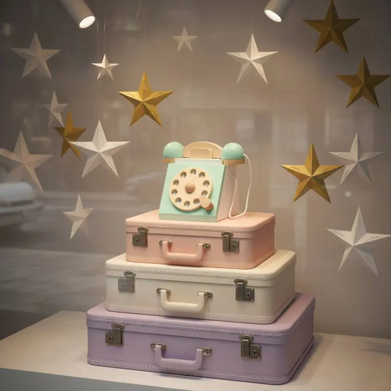 Wooden Rotary Telephone Toy Sturdy Wood Retro Wooden Rotating Number Wheel Phone Retro Rotating Number Wheel Phone Toy Child