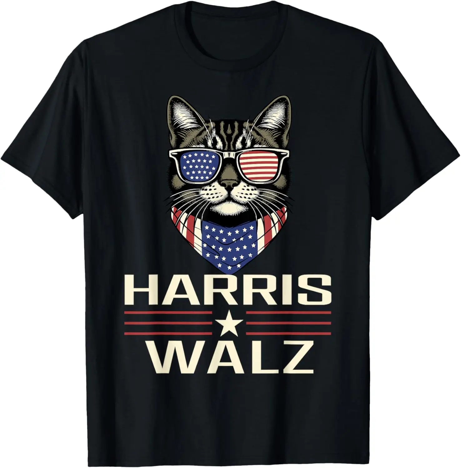 

CX Kamala Harris Walz 2025 Waltz Democratic President T-Shirt Women Clothing Shirt Femme Camisetas Mujer T Shirts