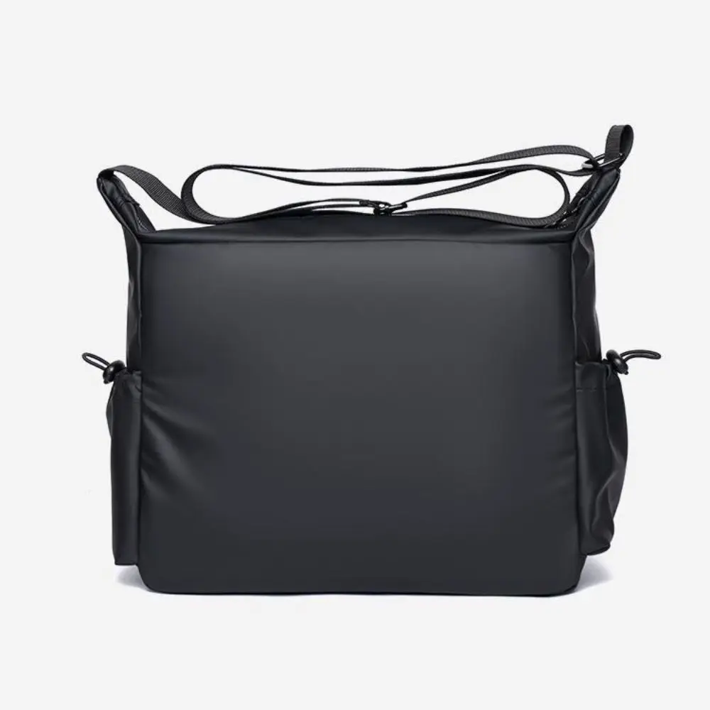 Large Capacity Men Crossbody Bag Square Harajuku Casual Messenger Bag Lightweight Japanese Style Single Shoulder Bag Streetwear