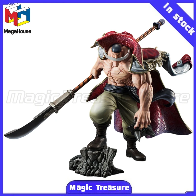 

【MT】Мегадоус портрет пиратов "SA-MAXIMUM" ONE PIECE Эдвард Ньюгейт Реплика аниме фигурка модель игрушки