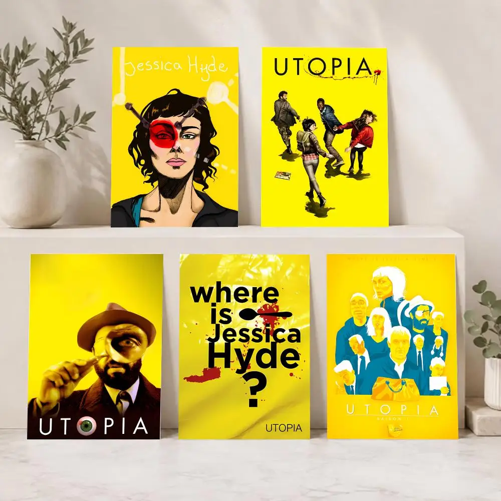 Dystopian TV Series U-Utopia Poster Series HD Wall Living Room Home Decor Gift