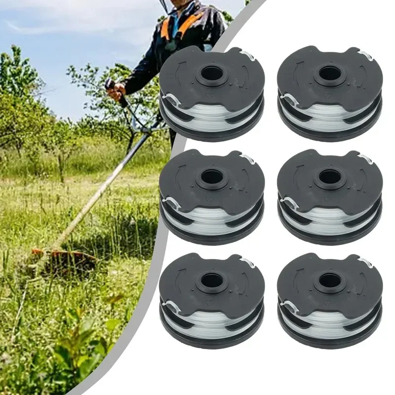 1/6 Pack Replacement Trimmer Spool For Parkside PRTA 20‑Li A1 B2 C3 Cordless Grass Lawn Trimmer Cutting Spool