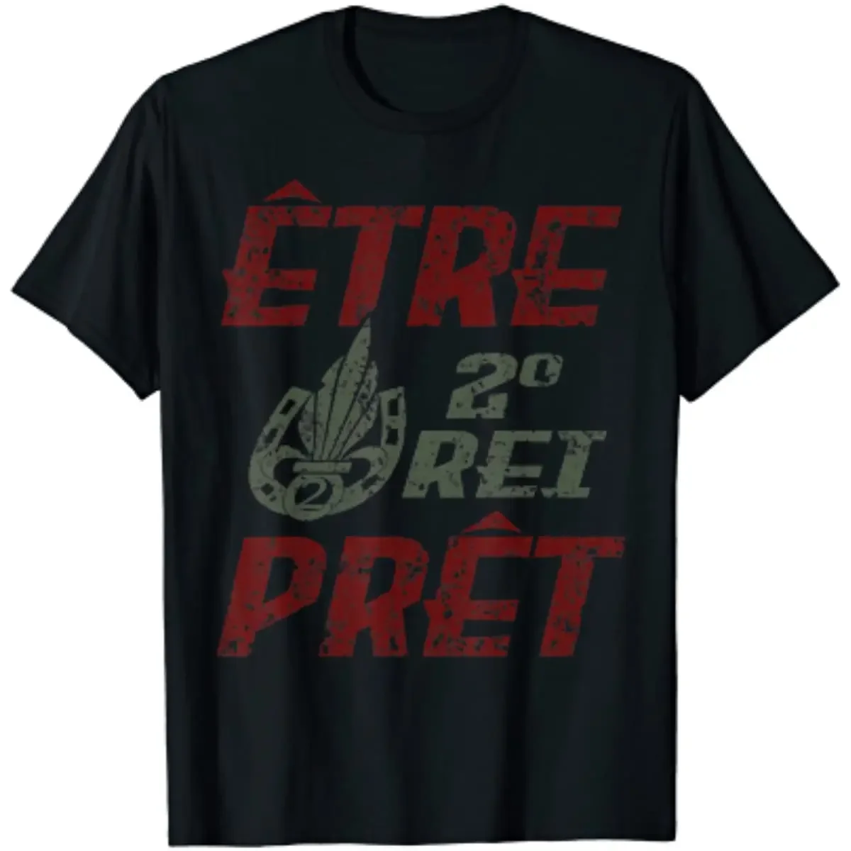 Legion Etrangere 2nd Foreign Parachute Regiment 2e EtrePret T-Shirt