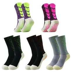 1 Pair Anti Slip Sports Socks Anti Slip Soccer Basketball Baseball Yoga Running Hiking Outdoor Sports Racing Cycling Socks