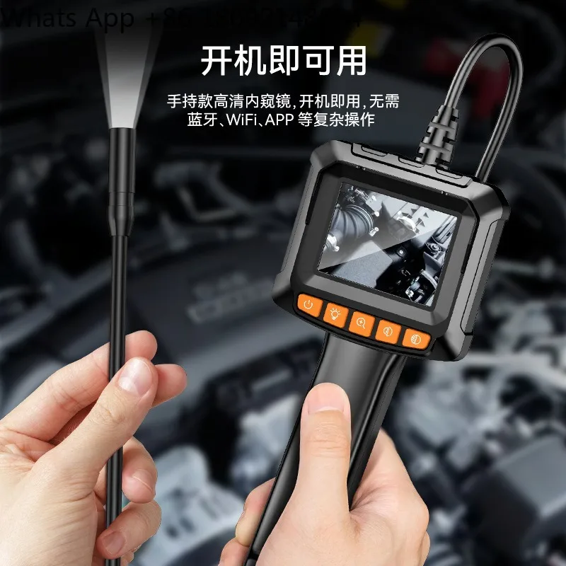 2.4 inch 200w portable high definition industrial endoscope handle endoscope G20 industrial pipe endoscope