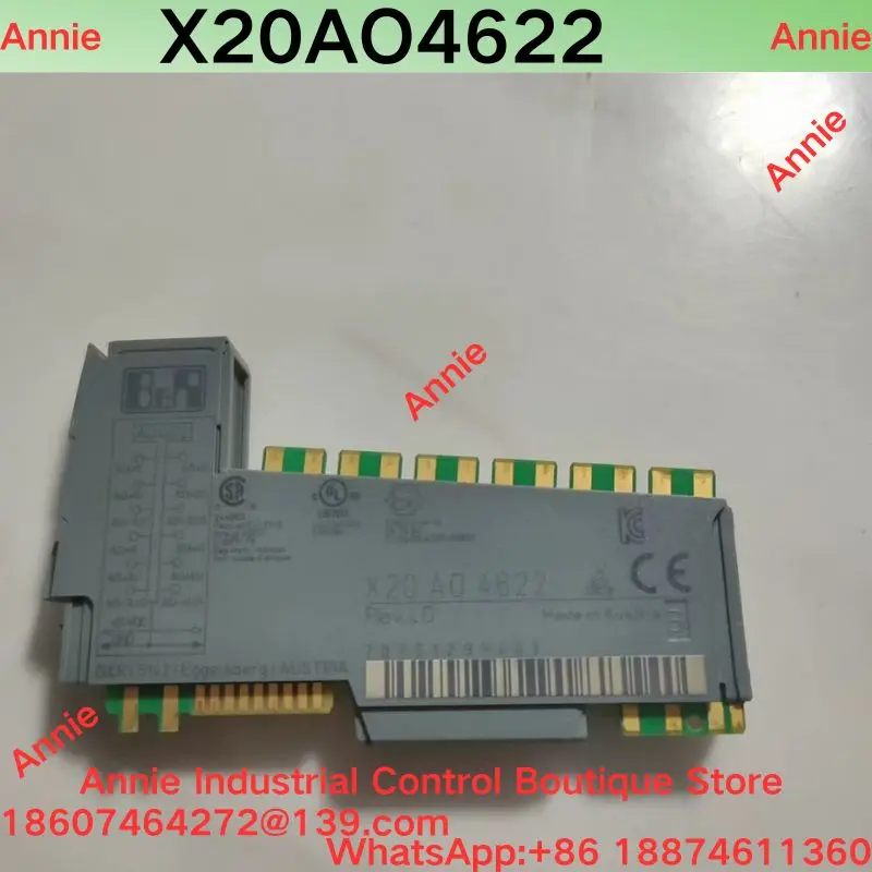 4-channel analog output module X20AO4622
