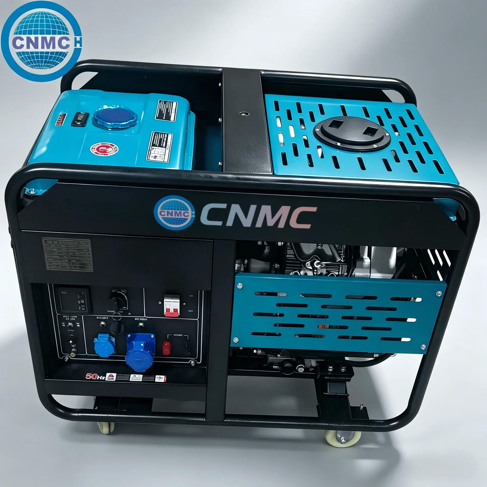 2kw 3kw 5kw 6kw 8kw 10kw Open Frame Portable Diesel Generator diesel power generator with Wheel CE EPA Certified Customizable