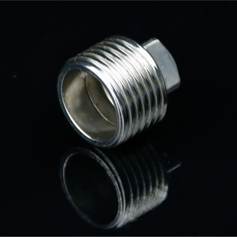 1pc Outer thread plug Inner thread pipe cap 1/2