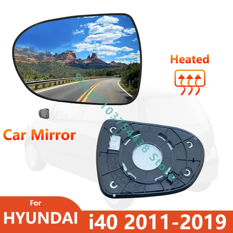 

Left/Right Rearview Mirror For HYUNDAI i40 2011-2019/87611-3Z010 87621-3Z010 /Car High Quality Wing Mirror Lens Accessories