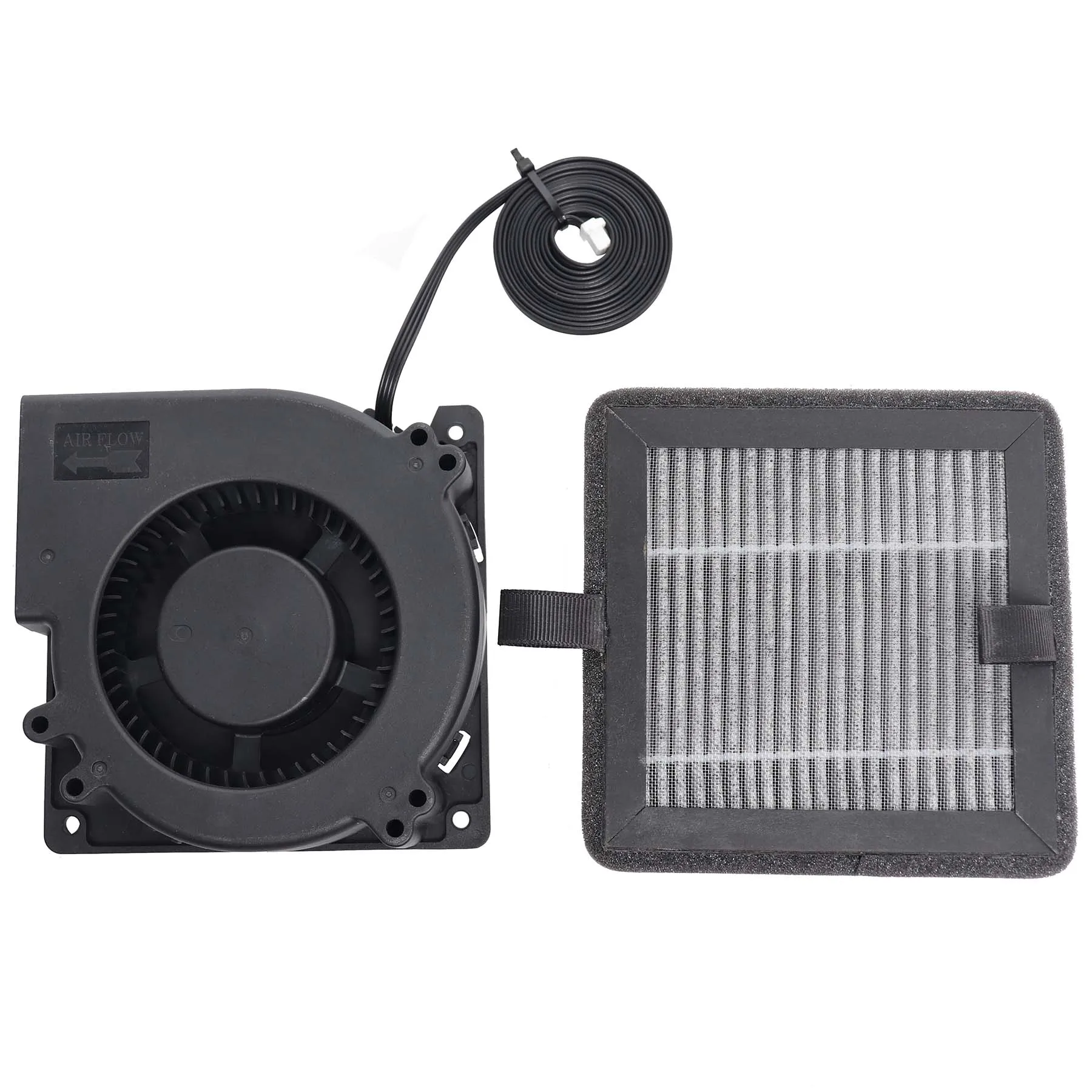 Blurolls Air HEPA Filter for Enclosure Prusa MK4 MK3S XL 3d Printer Air Cleaning 12032 Fan 24v 3D Printed Box PETG Filament