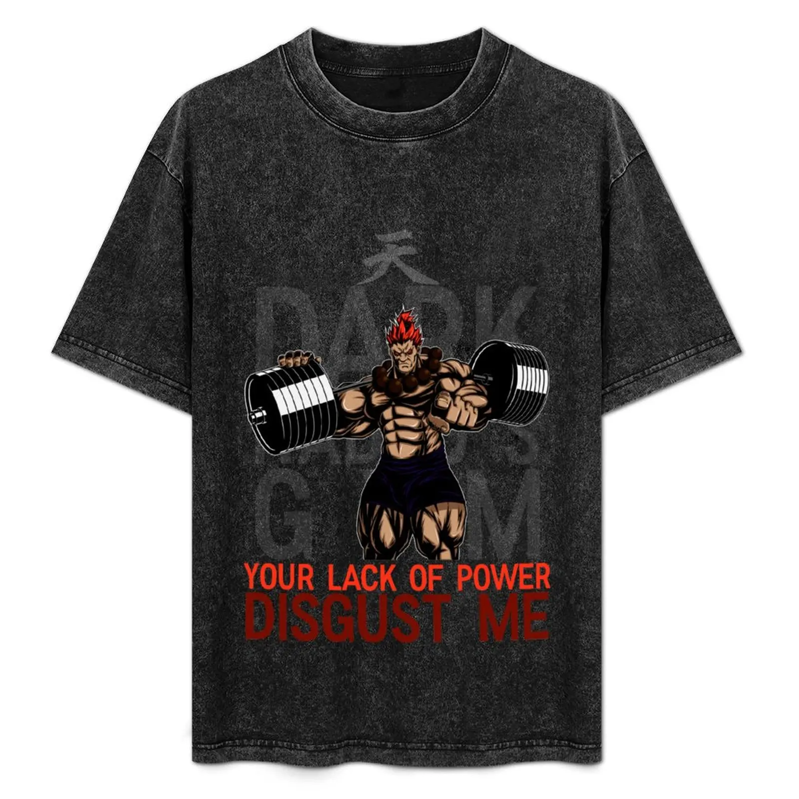 

DARK GYM T-Shirt anime Funny t-shirts cotton graphic tees tee shirts for men